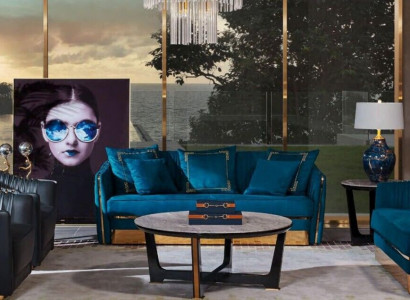 Sofagarnitur 321 Sëtzer Sofa Sëtz Couch Polster Garnitur Modern Couchen